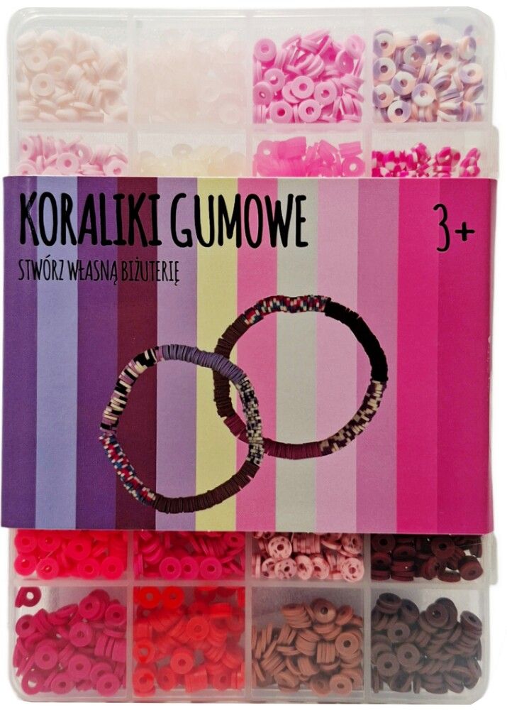 Zabawka zestaw koraliki gumowe widok 2