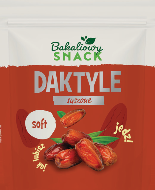 Daktyle suszone soft Bakaliowy Snack 200g widok 1