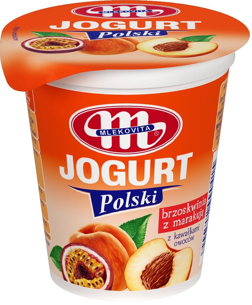 Jogurt man/anan/brzosk Polski Mlekovita 150g mix widok 2