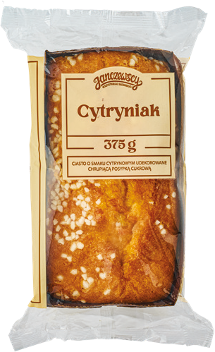 Ciasto cytryniak Janczewscy 375g widok główny