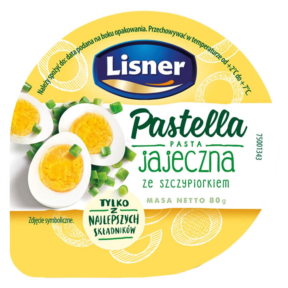 Pastella jajeczna Lisner 80g widok 1