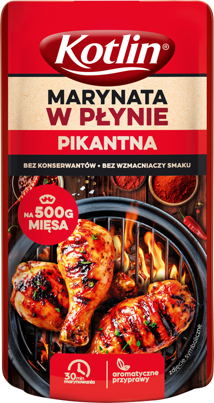 Marynata w płynie pikantna Kotlin 100g widok 1