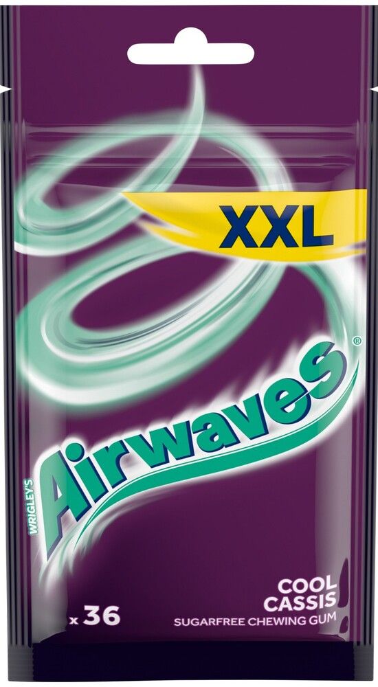 Guma Airwaves XXL cool cassis drażetki 36szt widok 1