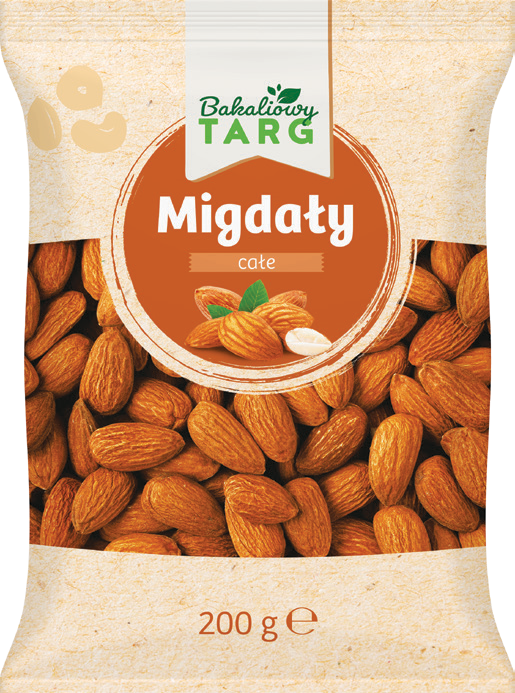 Migdały całe Bakaliowy Targ 200g widok 1