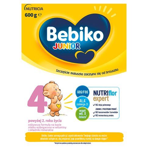 Mleko Bebiko 4 Nutriflor Expert 600g widok 1
