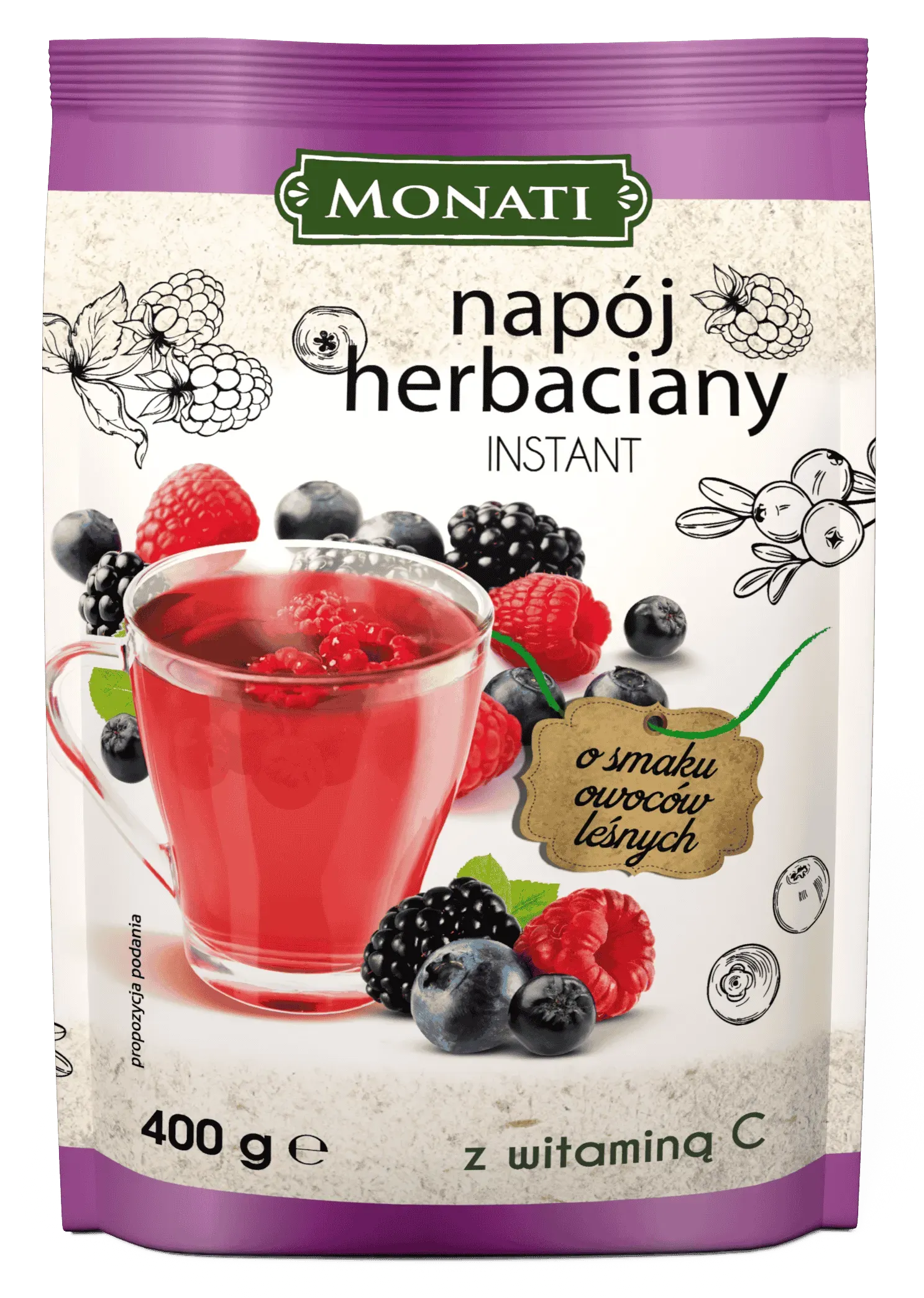 Napój herbaciany Monati 400g mix widok 2