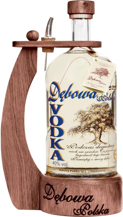 Wódka Dębowa Polska Vodka 1l 40% Ucho Dębowe widok główny