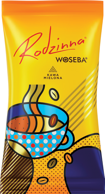 Kawa mielona Rodzinna Woseba 80g widok główny