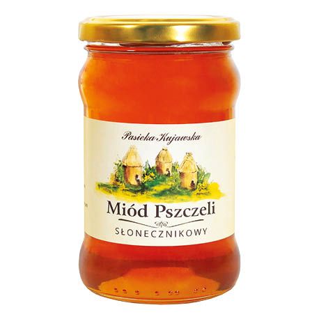 Miód słonecznikowy Apicom 400g widok 1