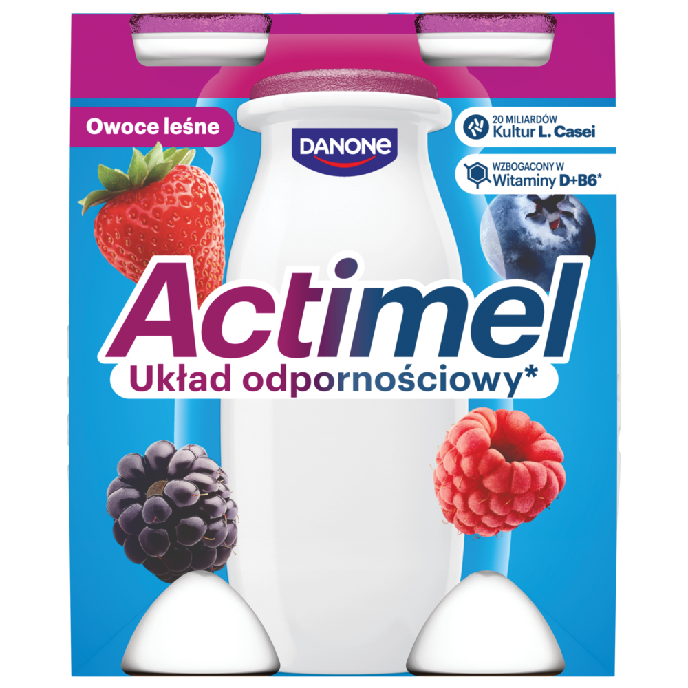 Actimel 4x100g mix widok główny 