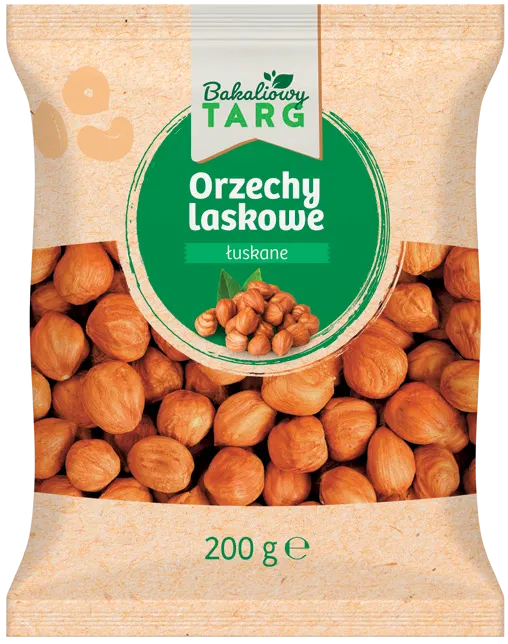 Orzechy laskowe Bakaliowy Targ 200g widok główny