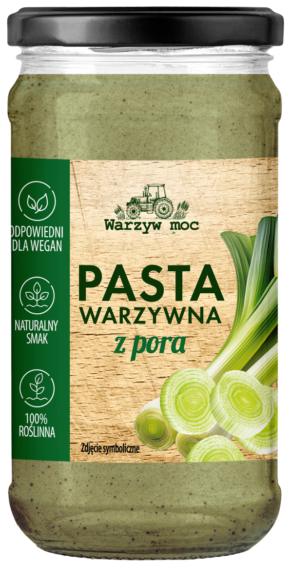 Pasta warzywna burak/por Warzyw Moc 340g mix widok 2