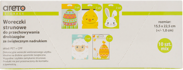 Woreczki strunowe 10szt WN26 widok 1