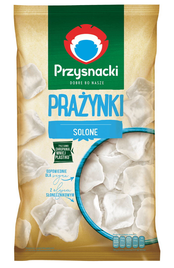 Prażynki Przysnacki solone 110g widok 1