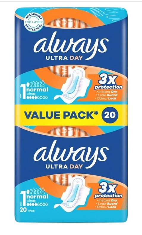 Podpaski Always ultra day normal 20szt widok 1