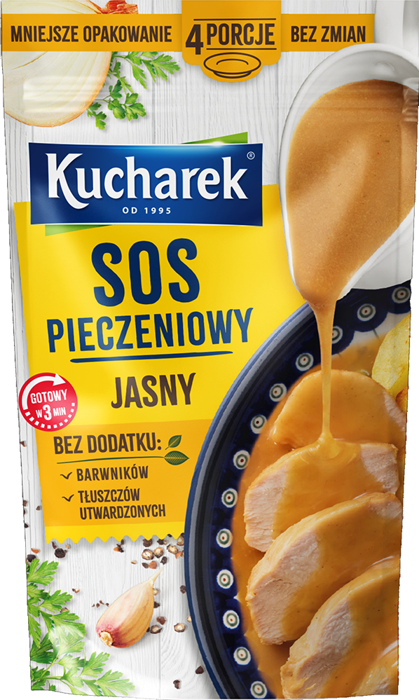 Sos pieczeniowy jasny Kucharek 28g widok 1