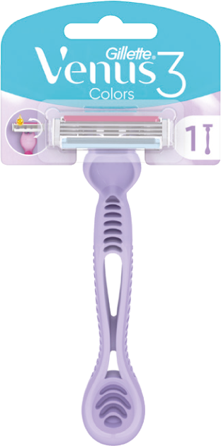 Masz. do golenia M/D Gillette Blue3/Venus3 szt mix widok 1