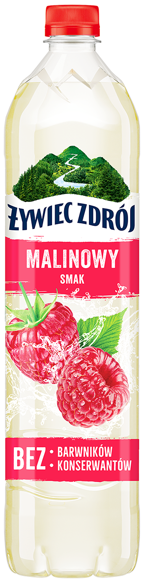 Woda niegaz. z nutą maliny Żywiec Zdrój 1,2l widok 1