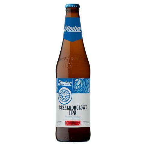 Piwo Amber IPA bezalkoholowe 0,5l 0% but. bzzw. widok 2