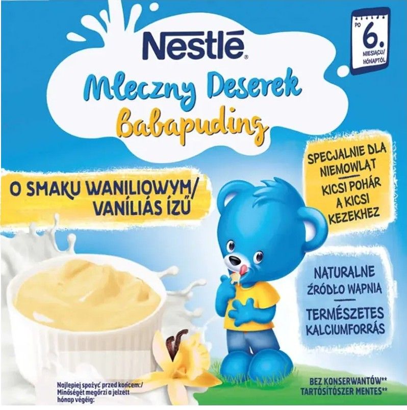 Jogurt Yogolino waniliowy Nestle 4x100g widok 1