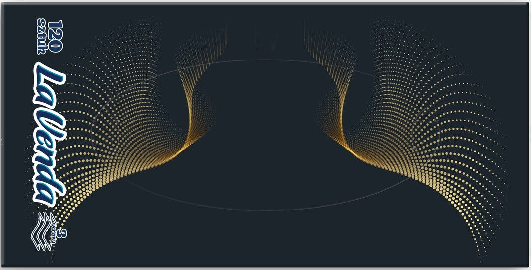 Chusteczki hig. Lavenda 3w 120szt. widok 2