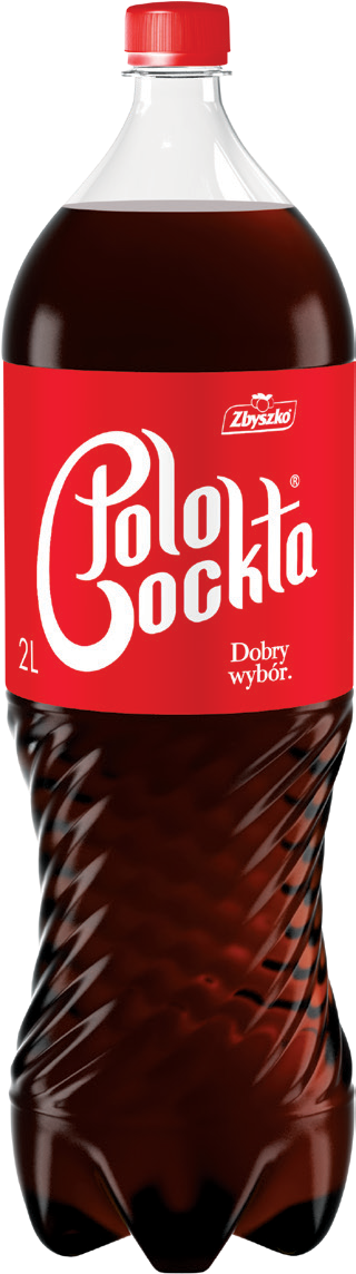 Napój gaz. Polo Cockta 20% soku Zbyszko 2l widok 1