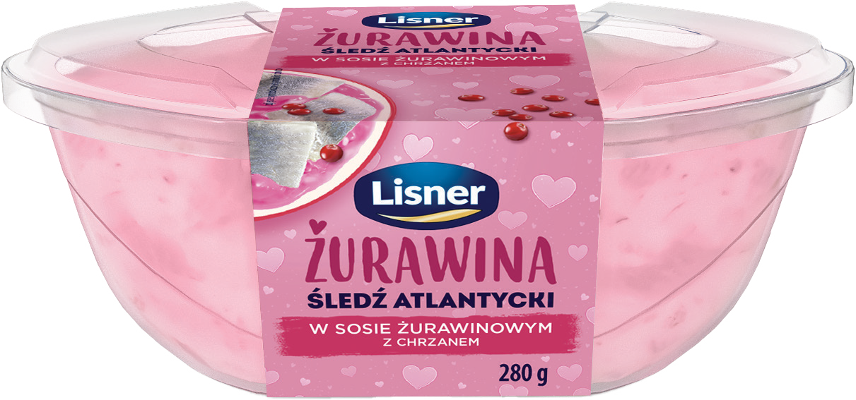 Filety w sosie Lisner 280g mix widok 2
