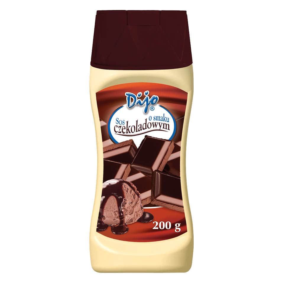 Sos do lodów czekoladowy Dijo 200g widok 1
