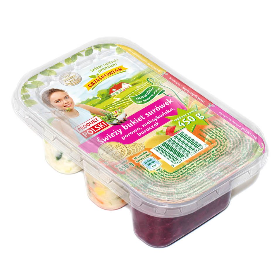 Surówki bukiet Grześkowiak 450g mix widok 1