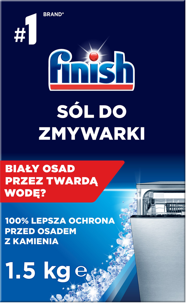 Sól do zmywarki Finish 1,5kg widok główny 