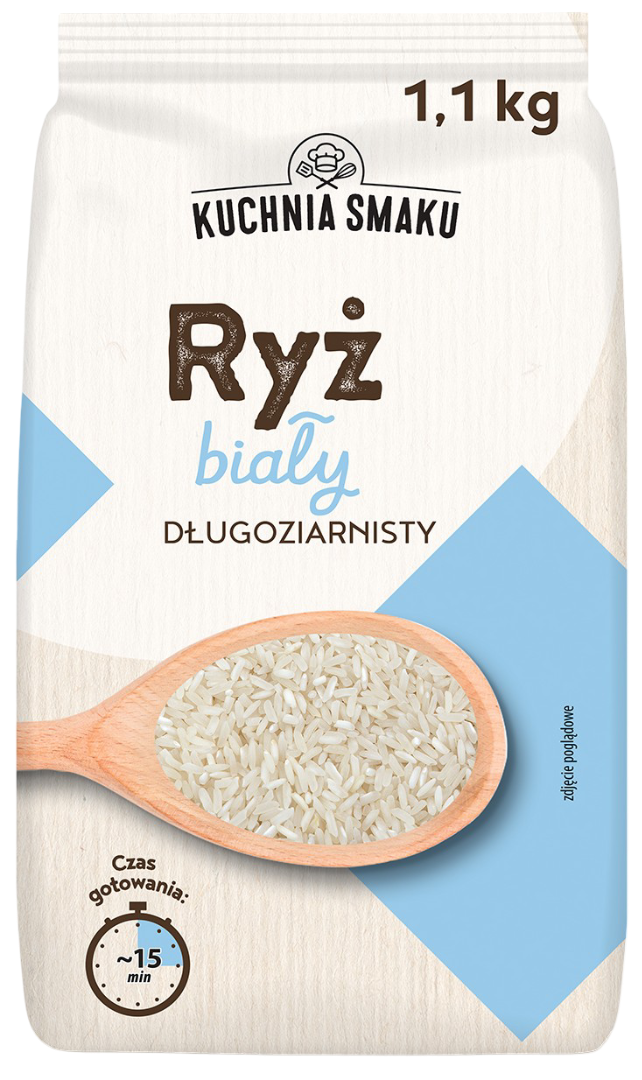 Ryż biały długoziarnisty Kuchnia Smaku 1,1 kg widok 1