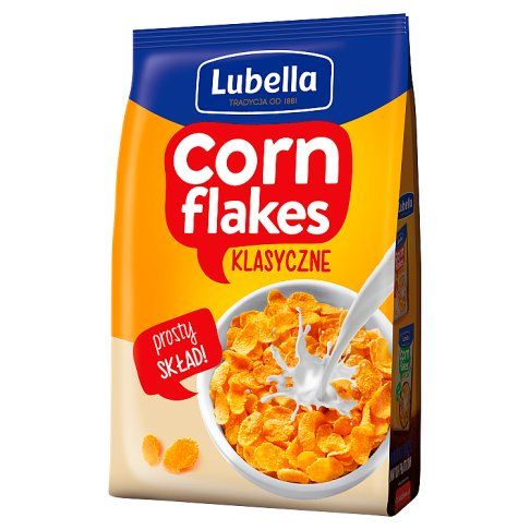 Platki kukurydziane corn flakes Lubella 250g widok 2