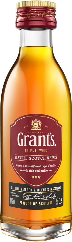 Whisky Grants 50ml 40% widok 1