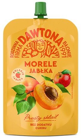 Mus morela jabłko Dawtona 180g widok 1