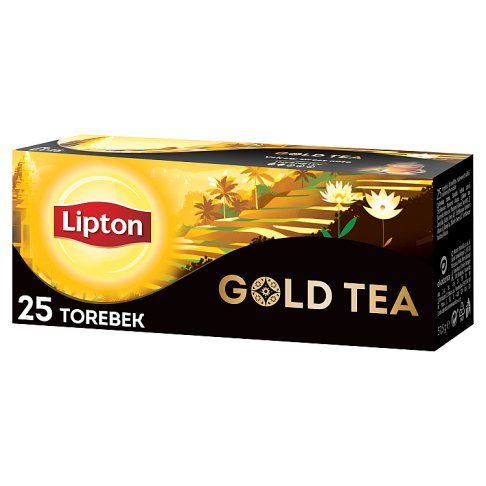 Herbata czarna ekspresowa gold Lipton 25x1,5g widok 7