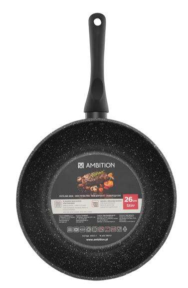 Patelnia wok Ambition 26cm widok 1
