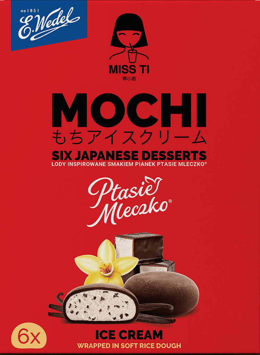 Lody multipack Mochi Ptasie Mleczko Miss Ti 6x35g widok 1