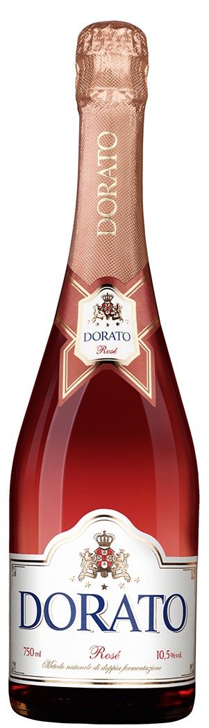 Wino musujące S r. Dorato rose 0,75l 10,5% widok 1