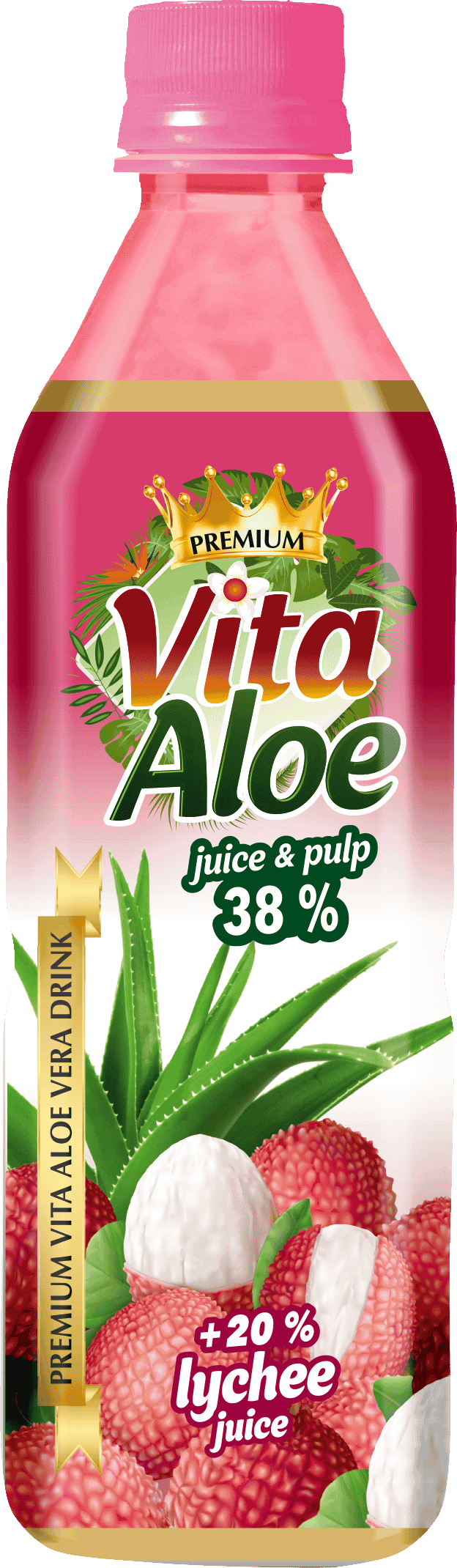 Napój aloesowy liczi Vita Aloe 0,5l widok 1