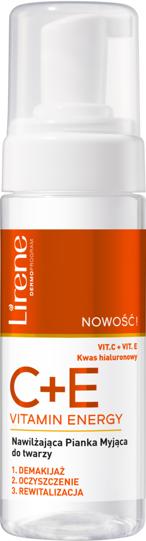 Pianka do mycia twarzy C+E Lirene 150ml widok 1