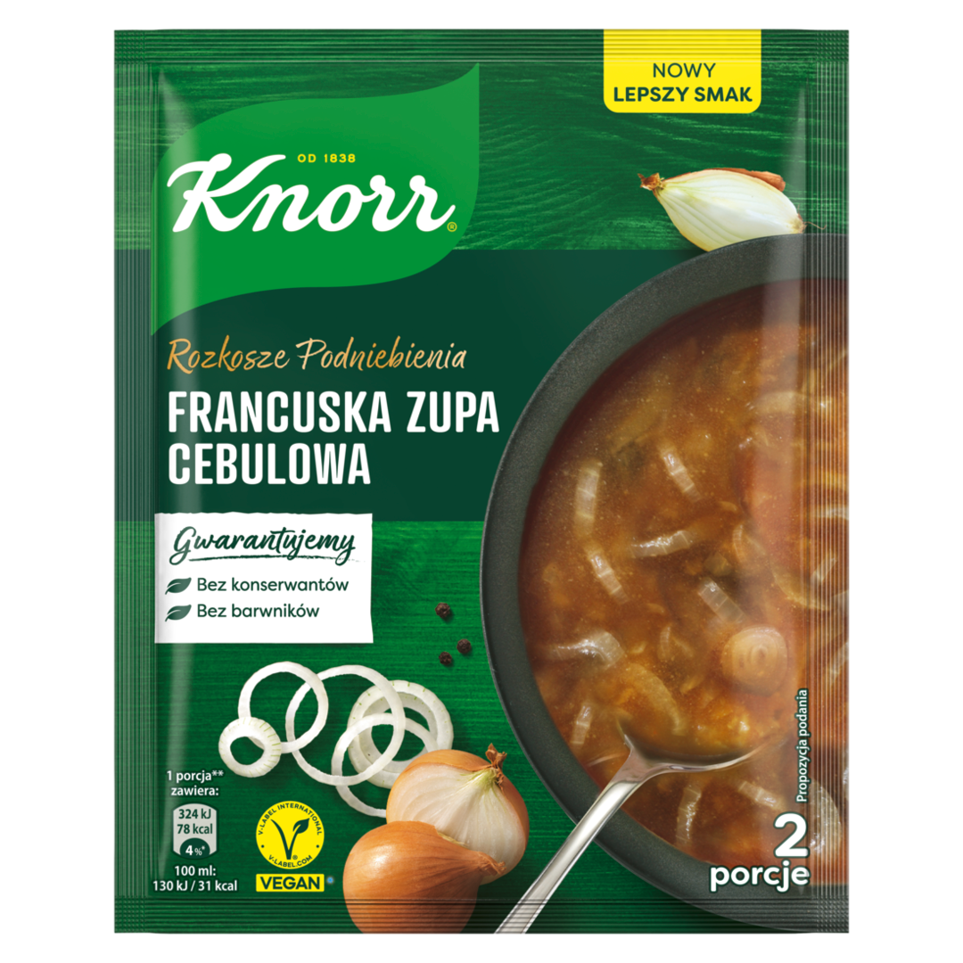 Zupa cebulowa Knorr 41g widok 1