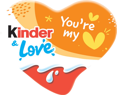 Czekoladowe serce zawieszka Kinder 37g WN26 widok 1