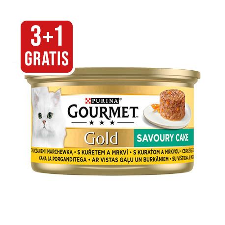 Karma dla kota mokra kurczak z march. Gourmet 85g widok 1