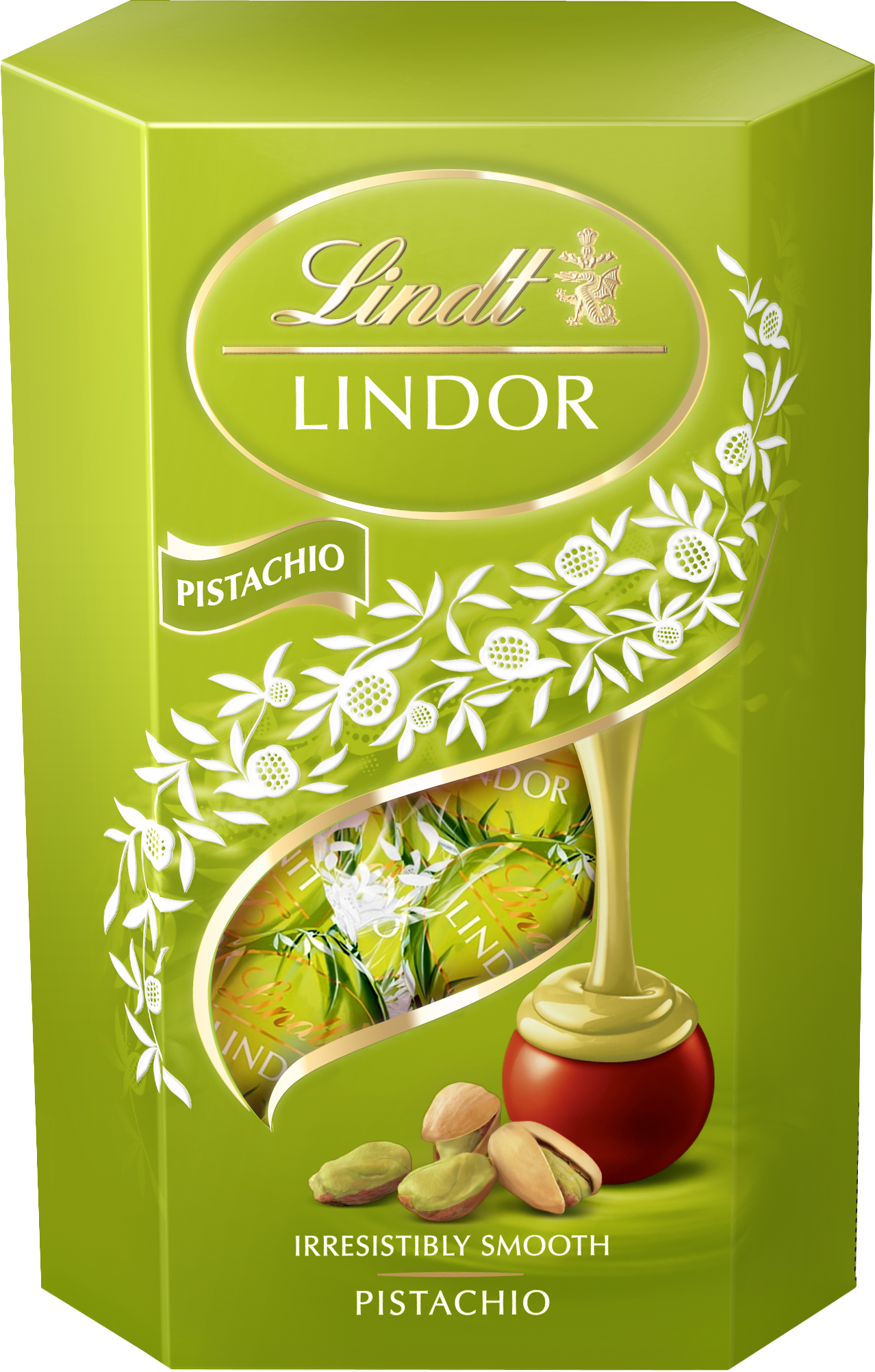 Bombonierka pistacjowa Lindor 200g widok 1