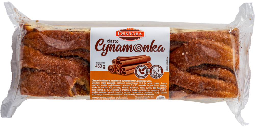 Ciasto cynamonka Oskroba 450g widok 1