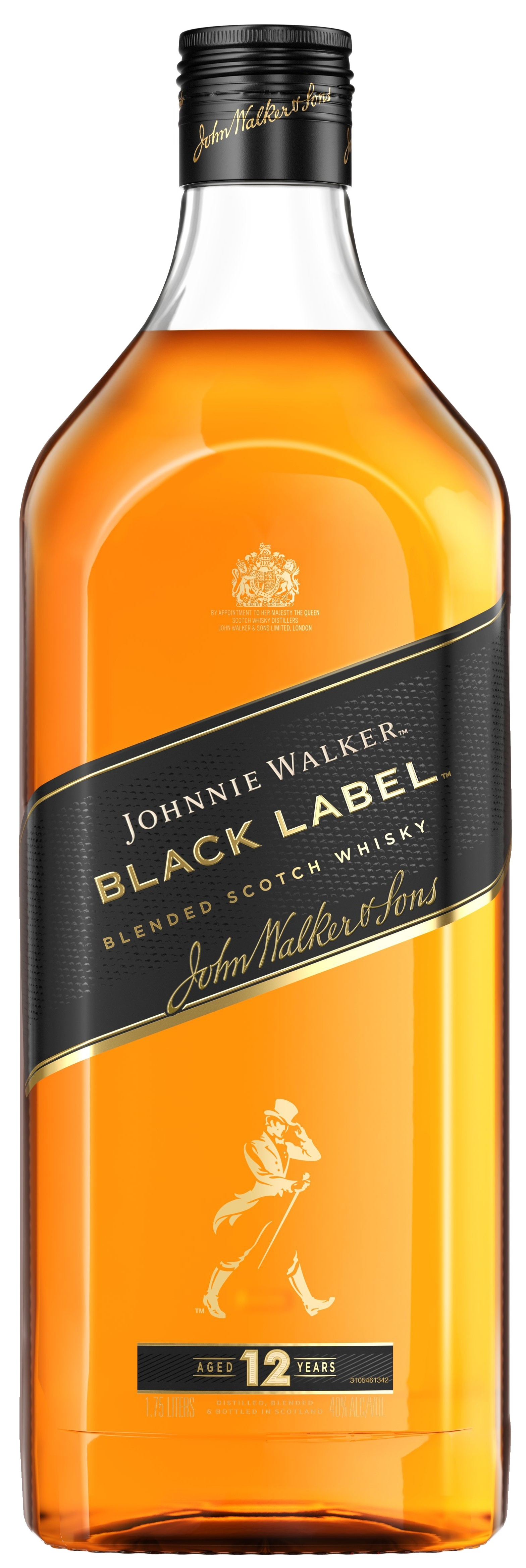 Whisky Johnnie Walker Black Label 1,75l 40% widok 1