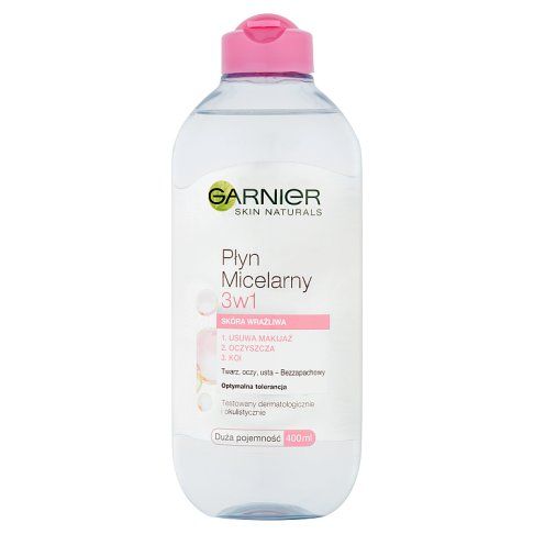 Płyn micelarny 3w1 Garnier 400ml widok 1