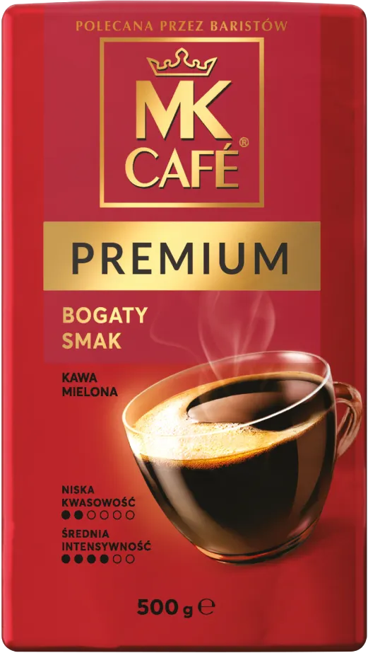 Kawa mielona MK Cafe Premium 500g widok główny