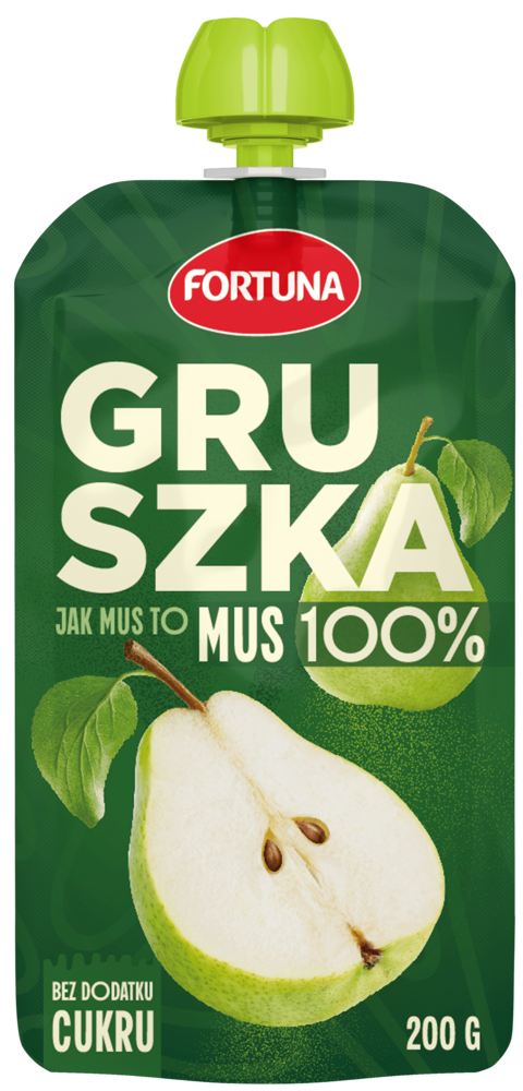 Mus gruszka Fortuna 200g widok 1