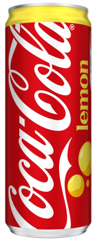 Napój gaz. Coca Cola lemon 330ml puszka widok 1